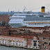 Agenti marittimi: appello al governo per le grandi navi a Venezia