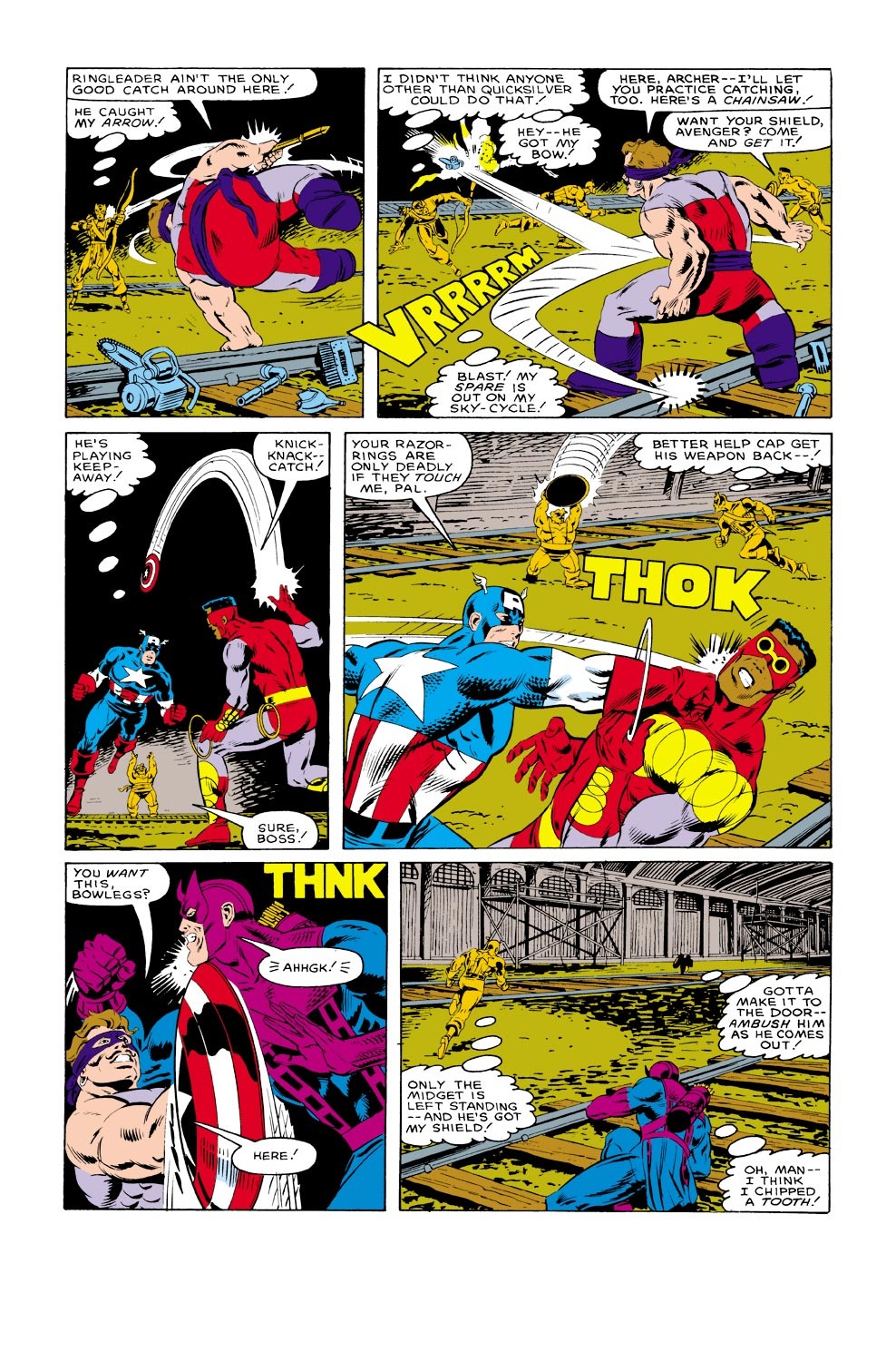 Read online Captain America (1968) comic -  Issue #317 - 22