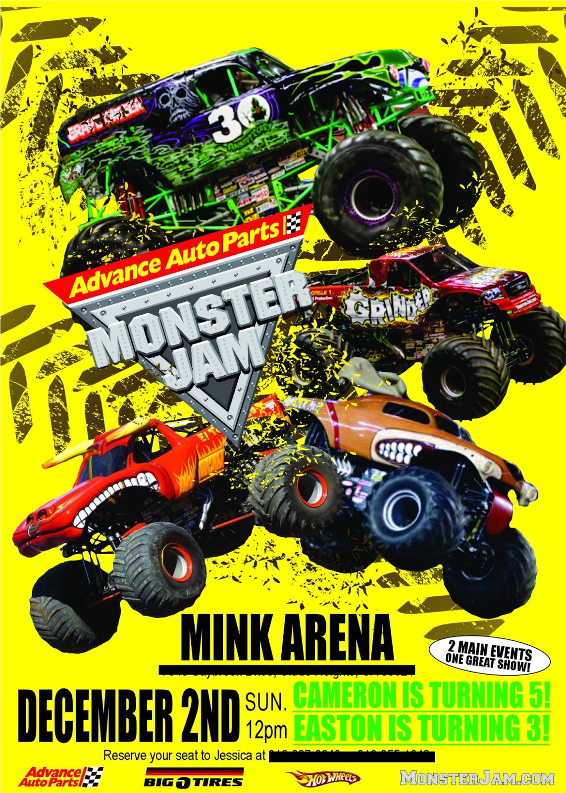 Monster Jam Party. 