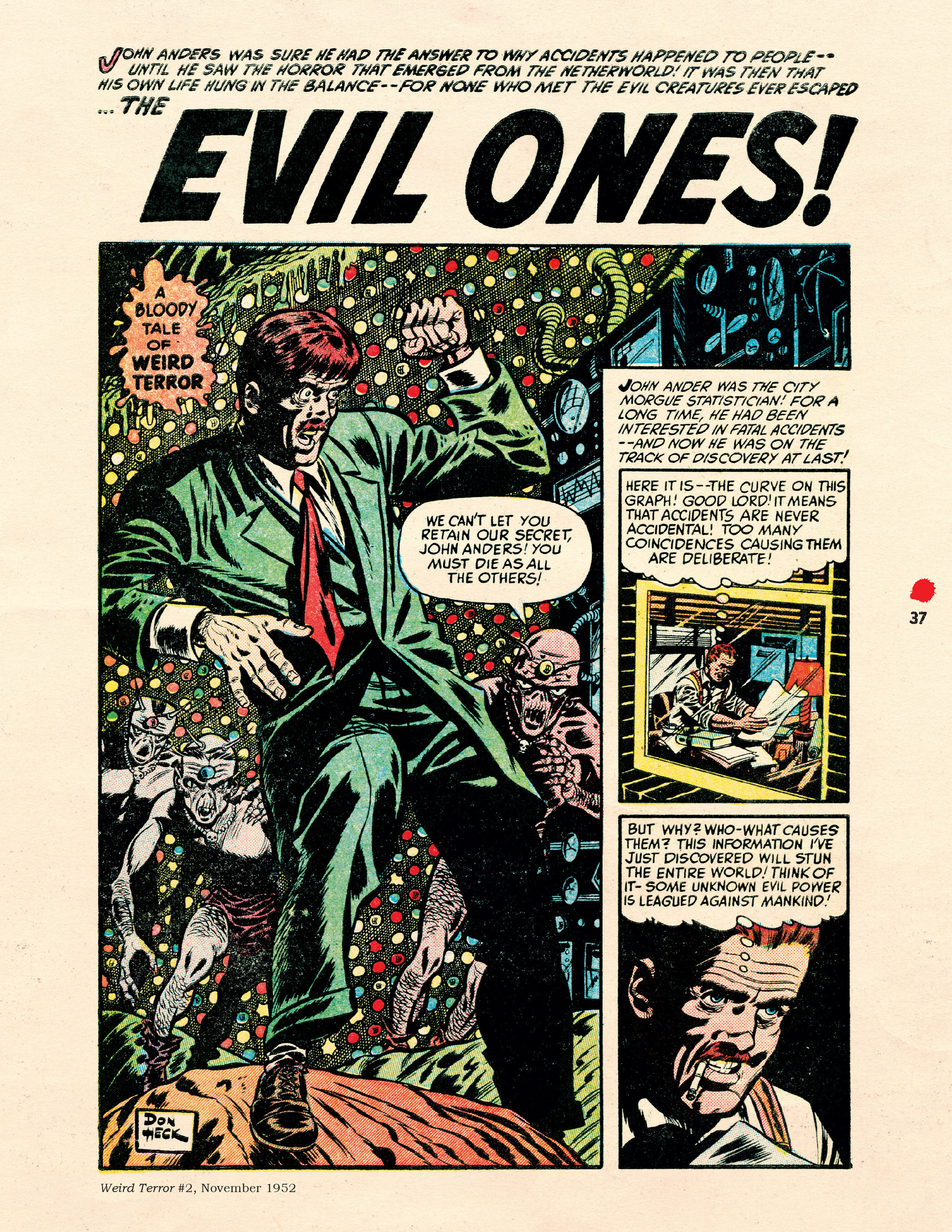 Read online Chilling Archives of Horror Comics comic -  Issue # TPB 13 - 37