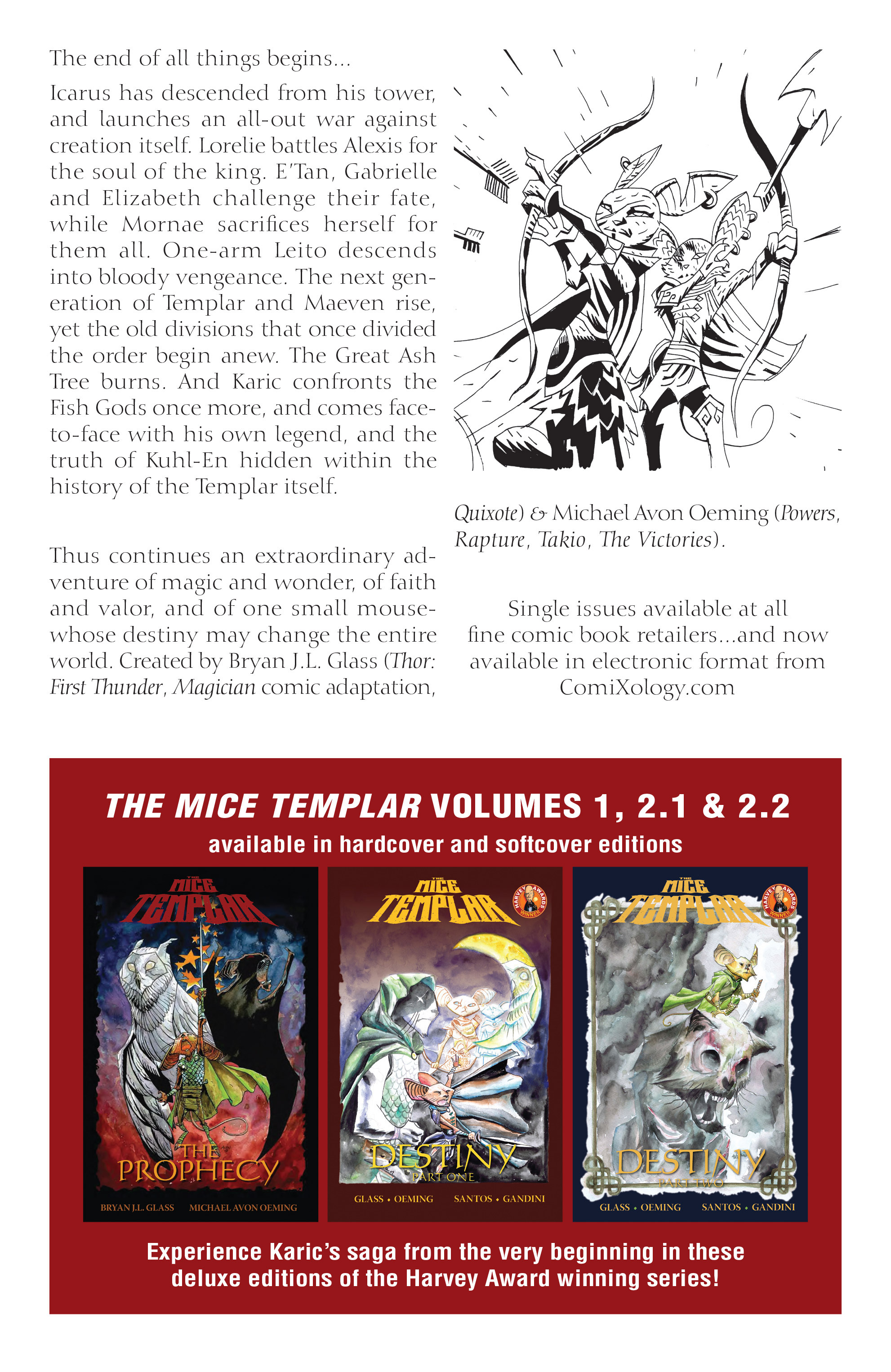 Read online The Mice Templar Volume 3: A Midwinter Night's Dream comic -  Issue # _TPB - 266