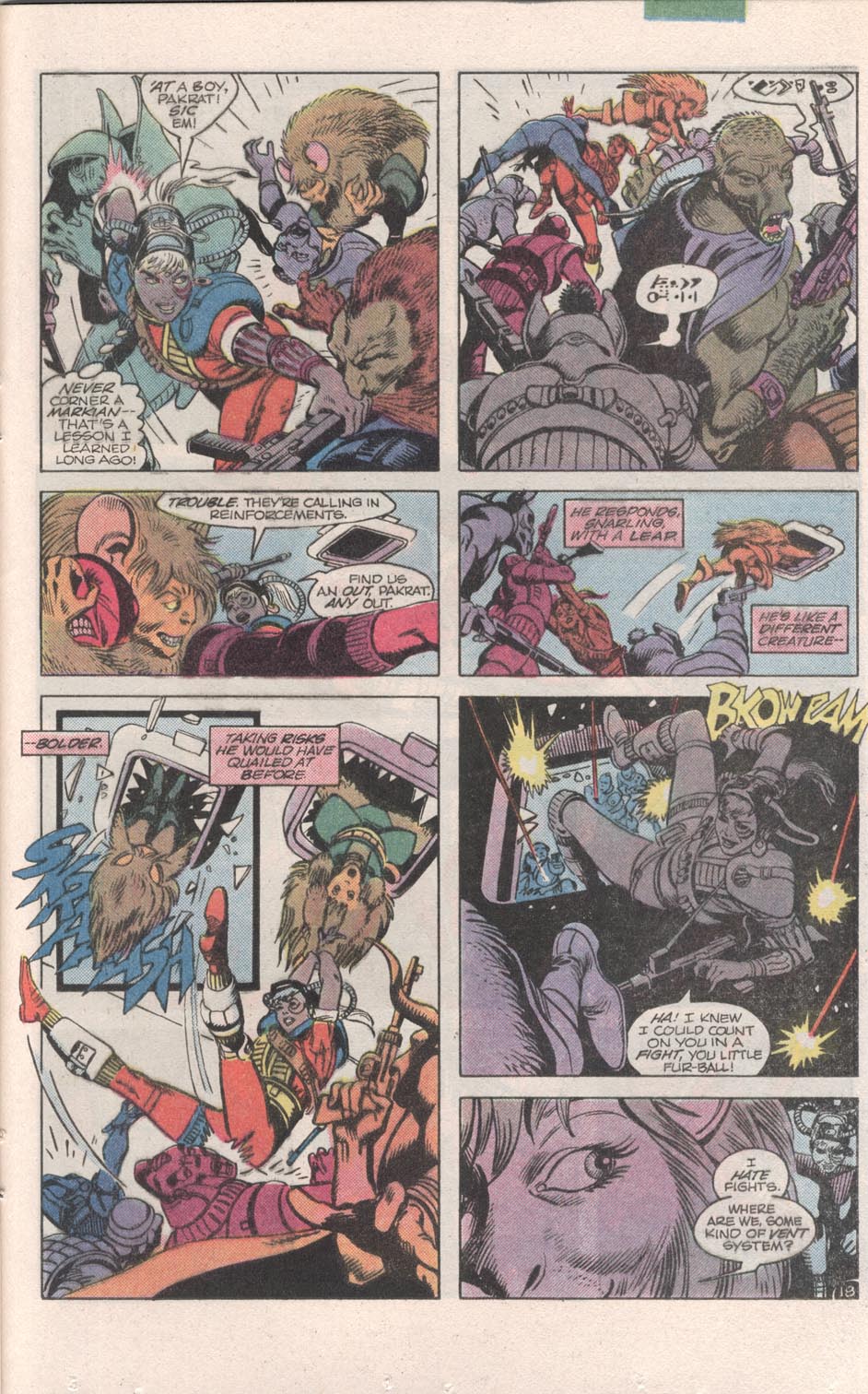 Read online Atari Force (1984) comic -  Issue #6 - 20