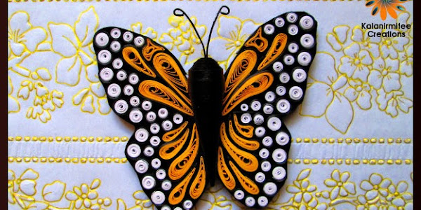 Quilled Butterfly
