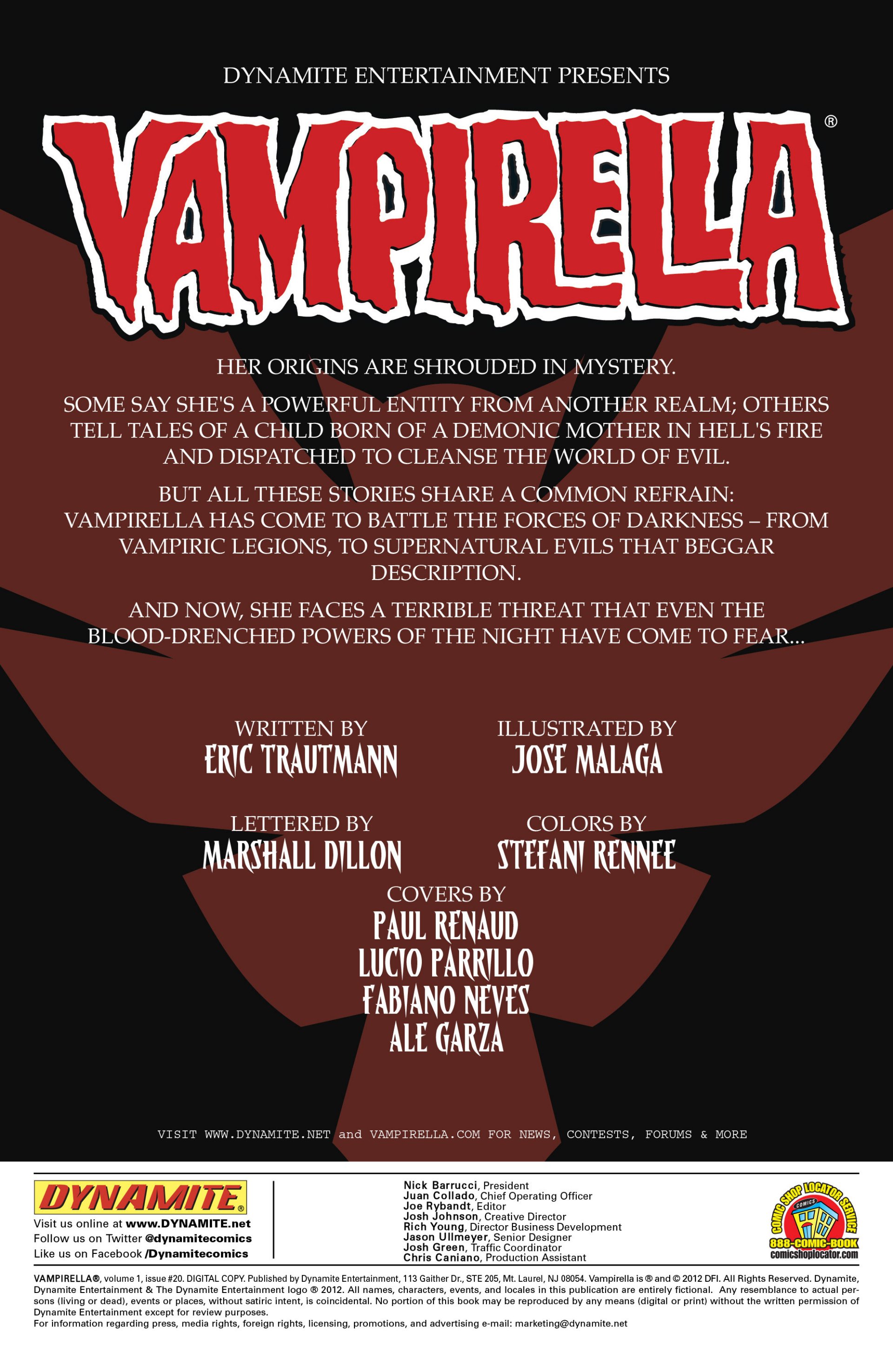 Read online Vampirella (2010) comic -  Issue #20 - 5
