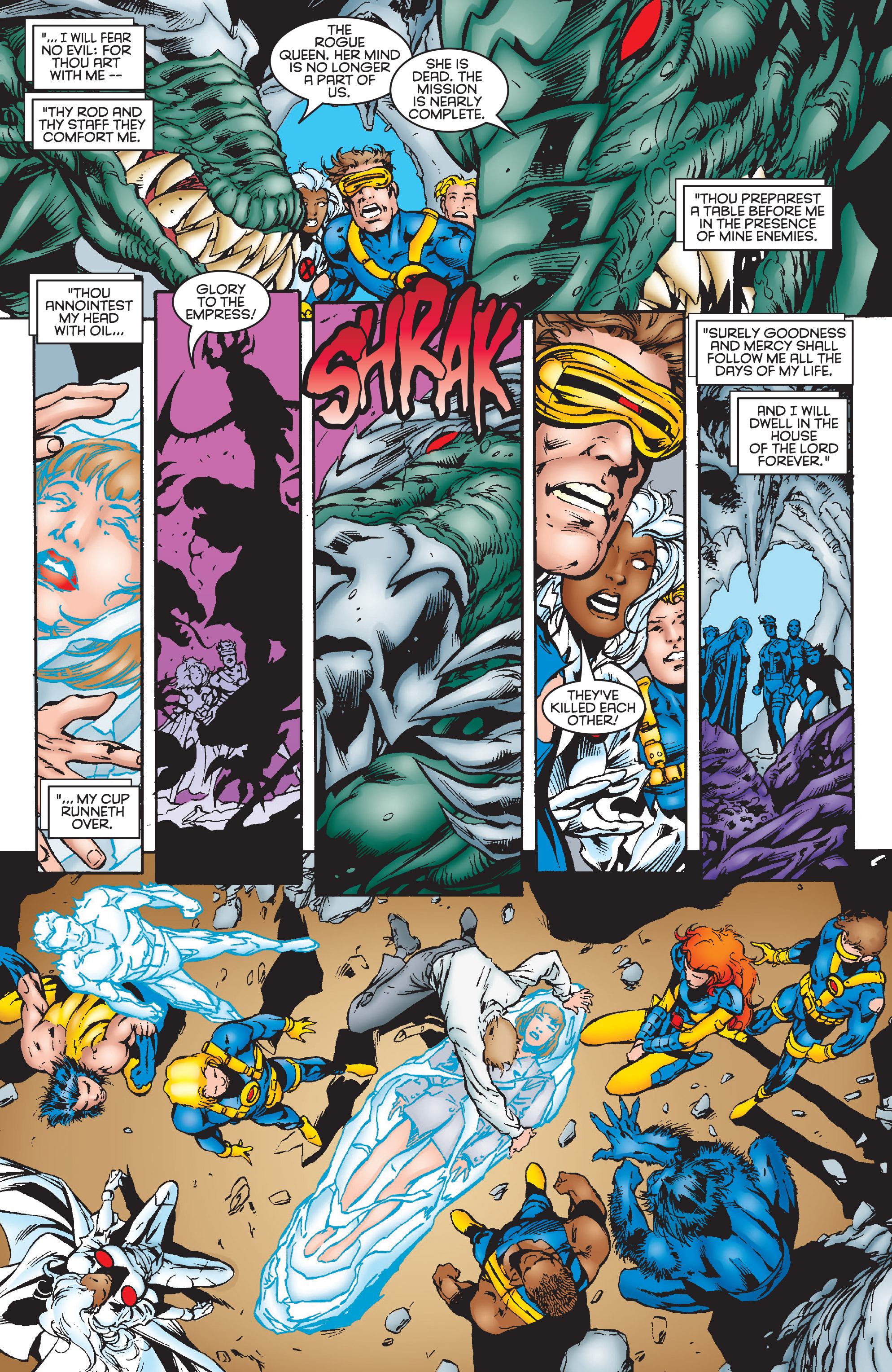 Read online X-Men: The Road to Onslaught comic -  Issue # TPB 3 - 204