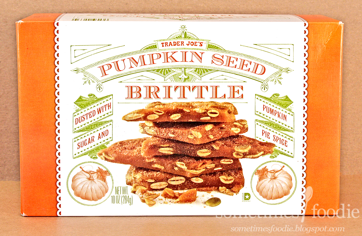 Sometimes Foodie Pumpkin Seed Brittle Trader Joe's (TBT)