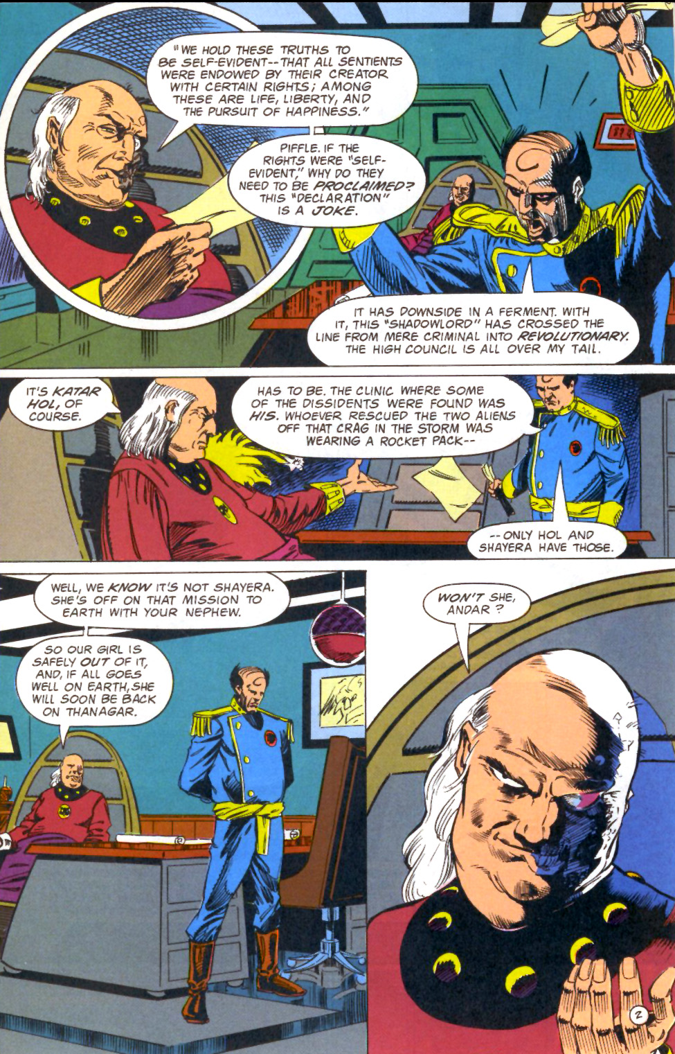 Read online Hawkworld (1990) comic -  Issue #24 - 3