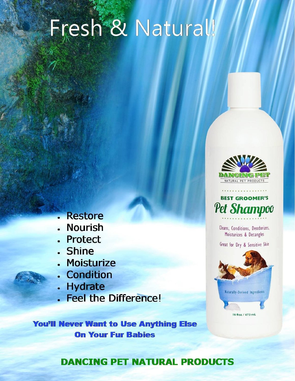 Cassie's Ramblings Dancing Pet Best Groomer's Pet Shampoo Giveaway