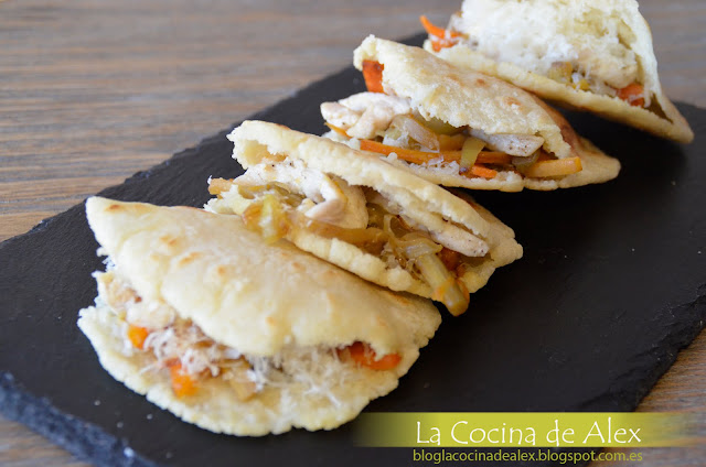 Arepas De Pavo Y Verdura
