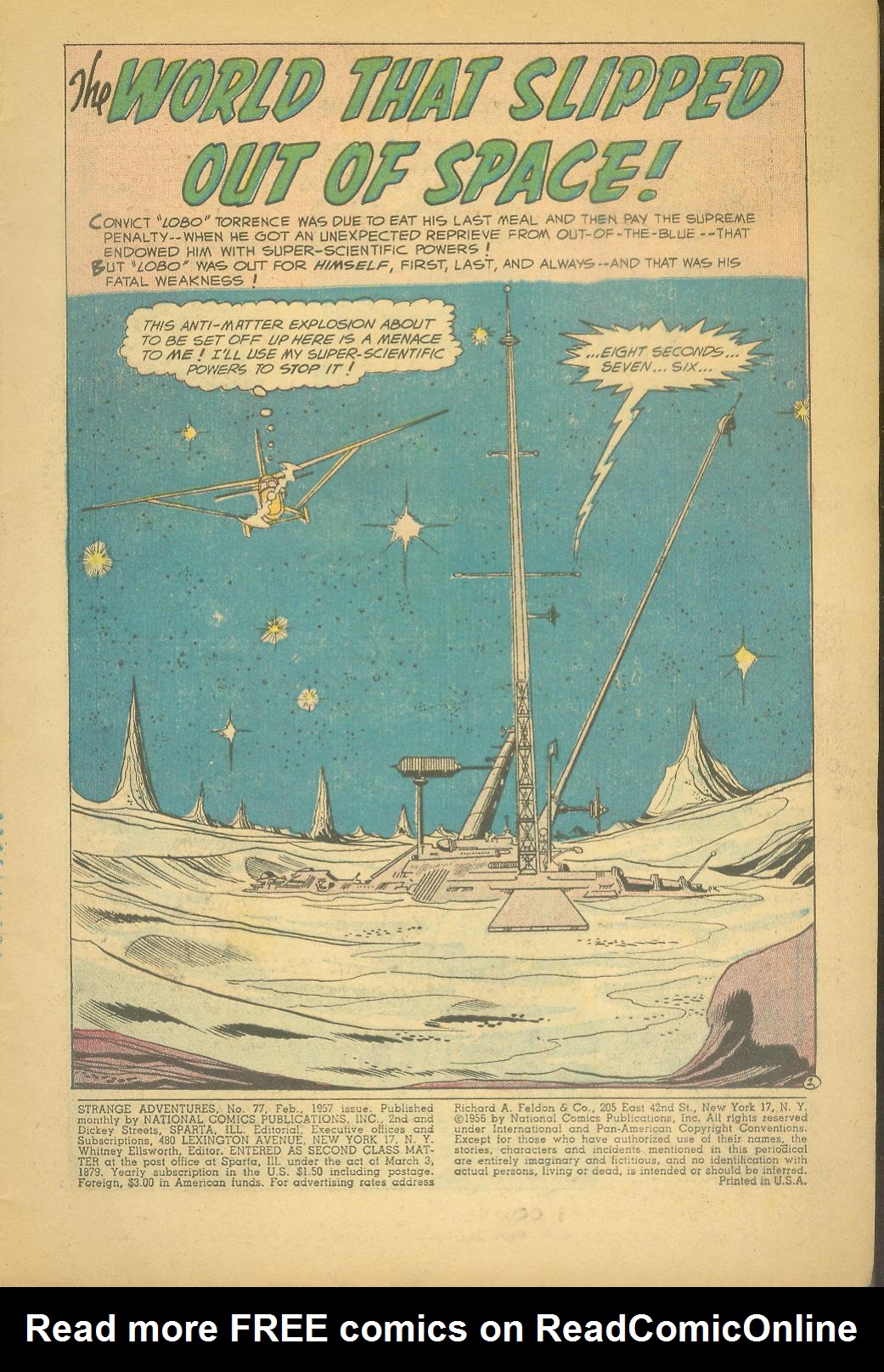 Read online Strange Adventures (1950) comic -  Issue #77 - 3
