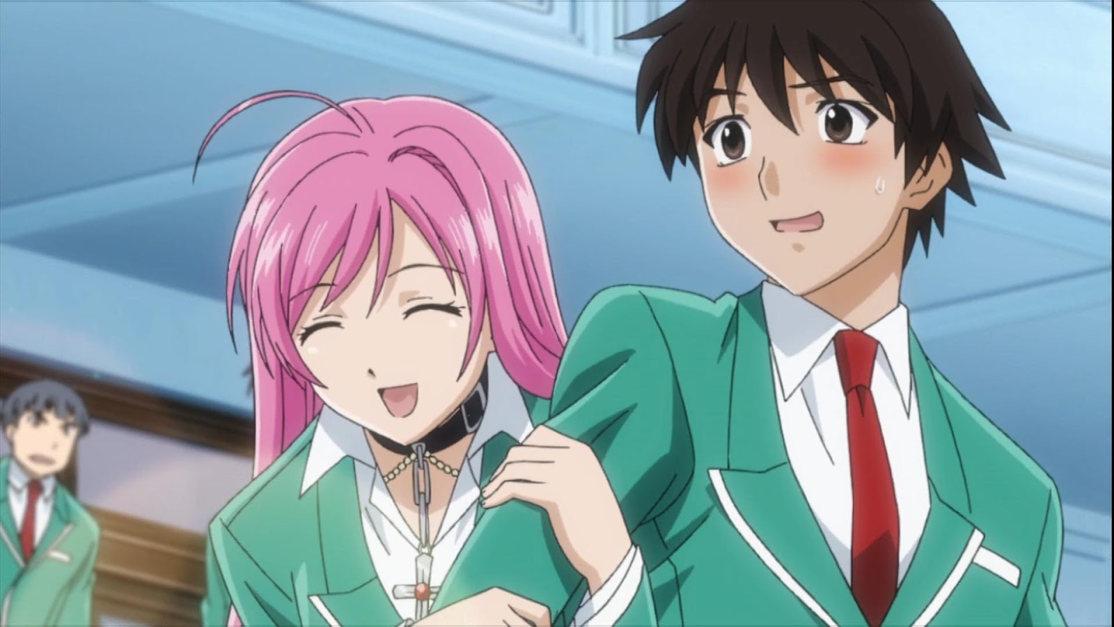 Rosario+vampire's story is chopped up into pieces for the most part, a...