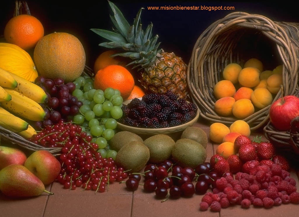 frutas y verduras con carbohidratos