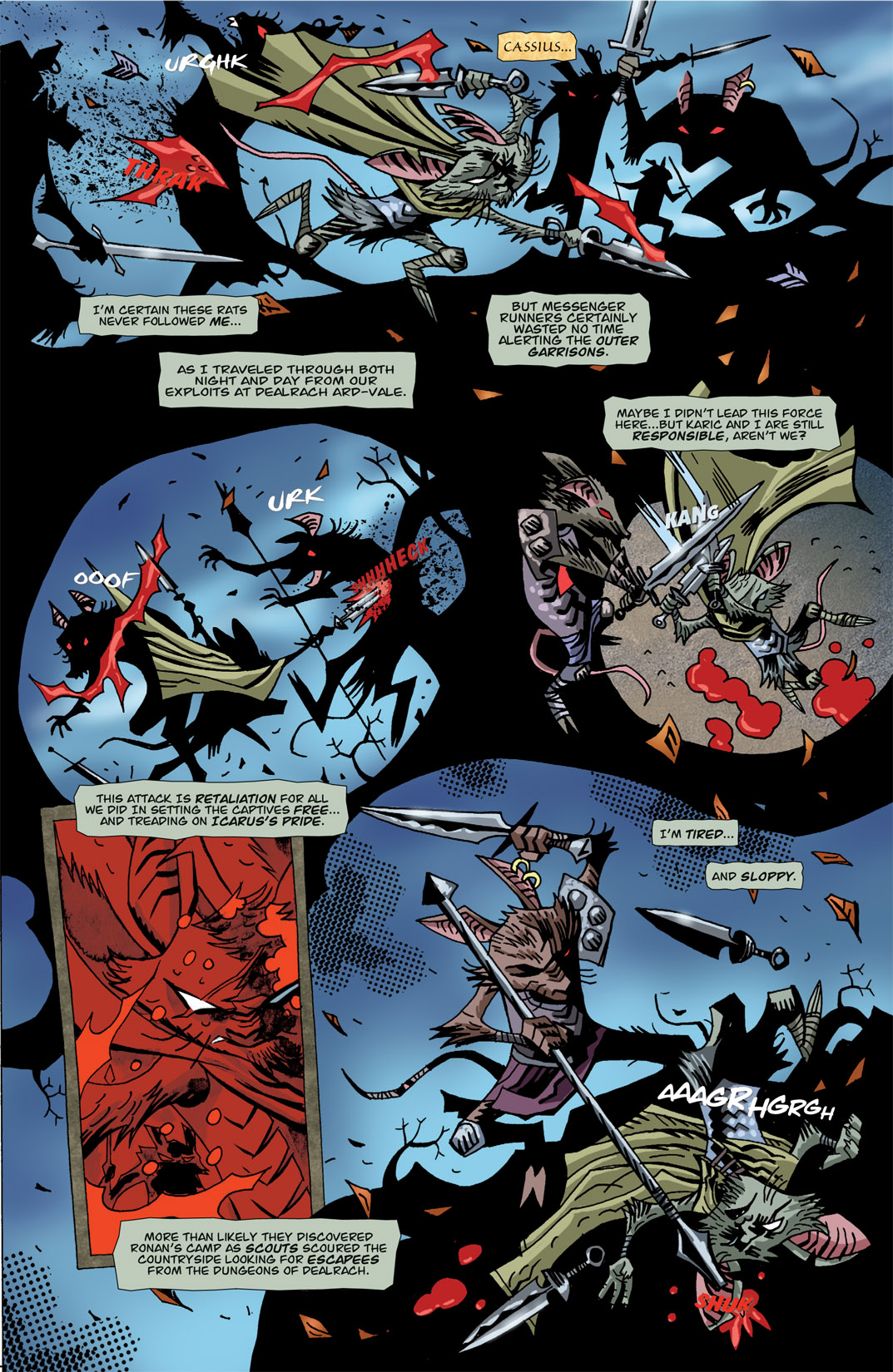 Read online The Mice Templar Volume 3: A Midwinter Night's Dream comic -  Issue #1 - 26