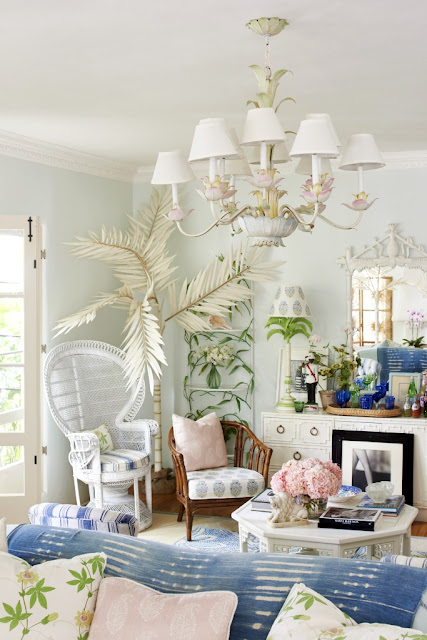 Interiors Decoration: Rebecca de Ravenel Los Angeles Home {Cool Chic Style Fashion}