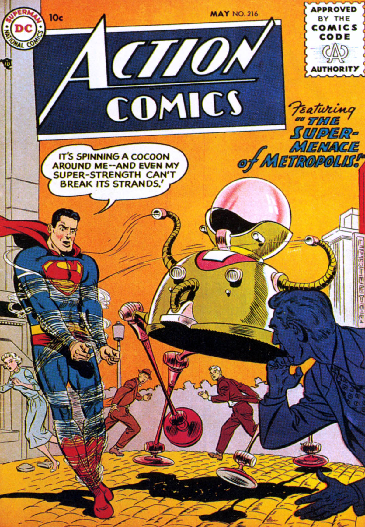 Read online Action Comics (1938) comic -  Issue #216 - 1