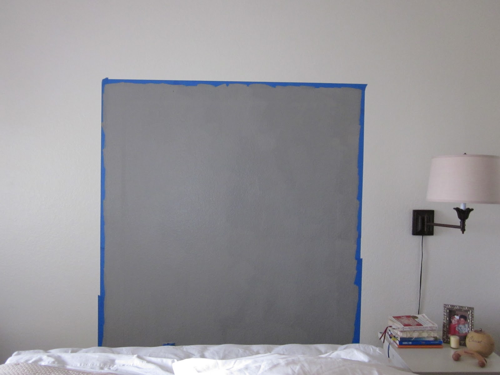 Do Something Creative {DAILY} The Wall Painted Headboard