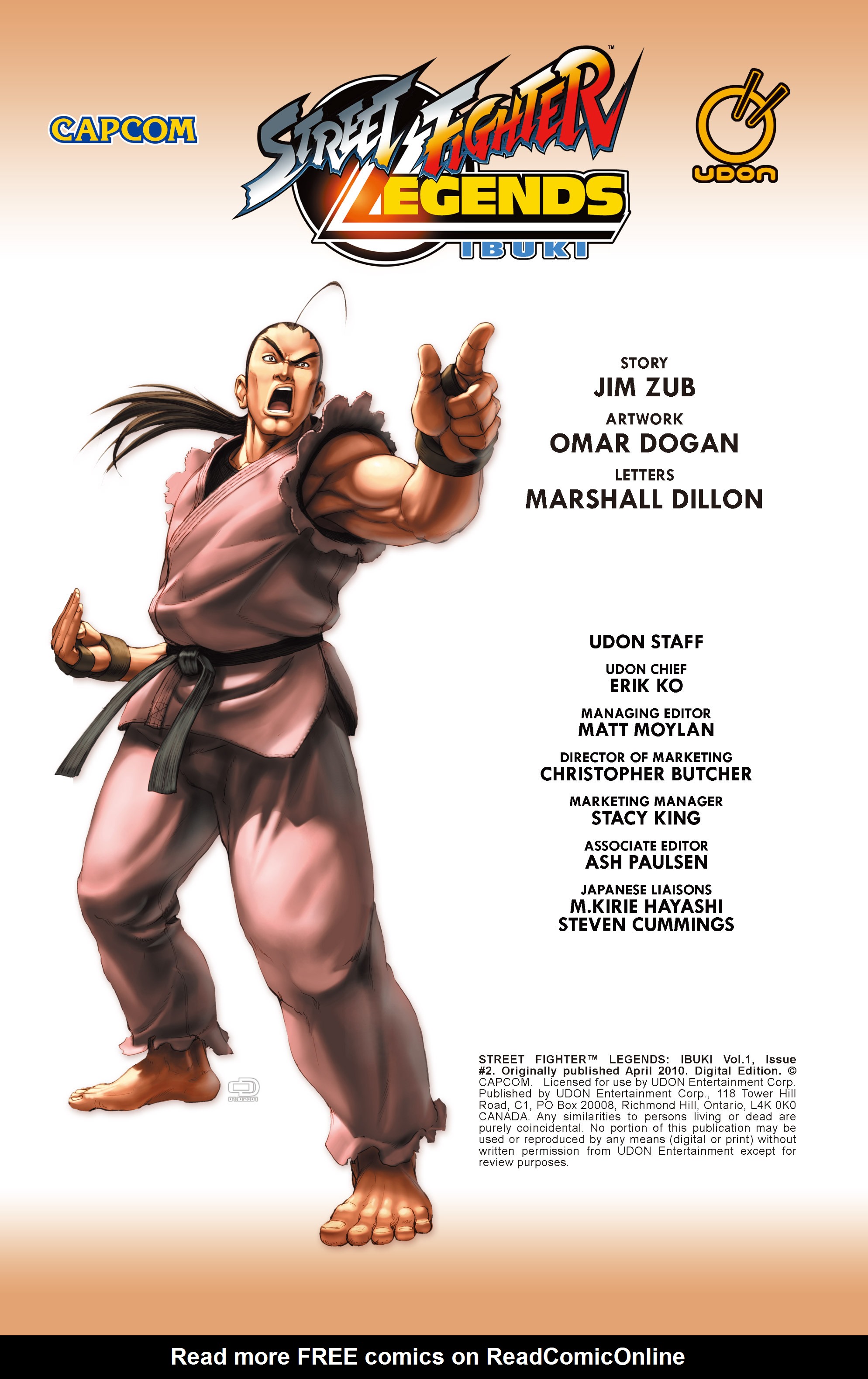 Read online Street Fighter Legends: Ibuki comic -  Issue #2 - 3