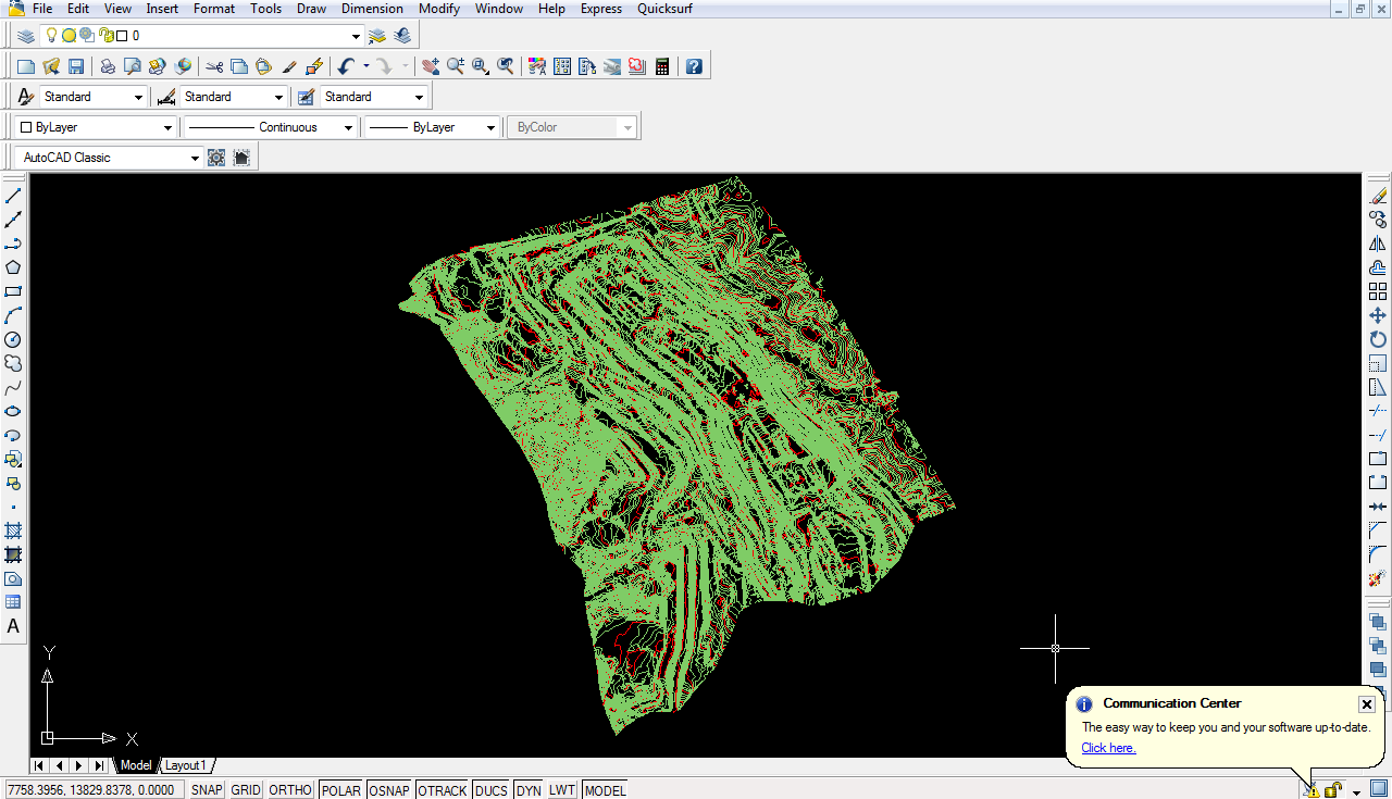 Berbagi Ilmu Tutorial Autocad Quicksurf Extract Digital Map To