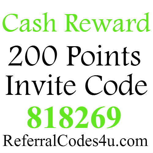 Cash Reward Invite Code Bonus