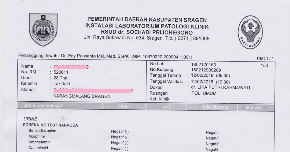 Cara Mencari Surat Keterangan Bebas Narkoba Sehat Jasmani