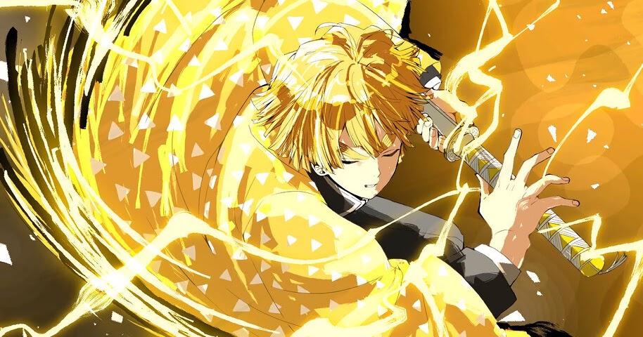 Zenitsu Wallpaper Home Screen 2560x1440 Zenitsu Agatsuma Demon Slayer