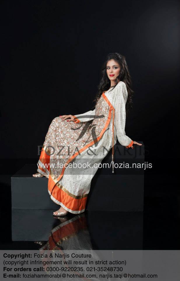 Sembrono Fozia And Narjis Latest Eid Dresses Collection For Women And Girls 