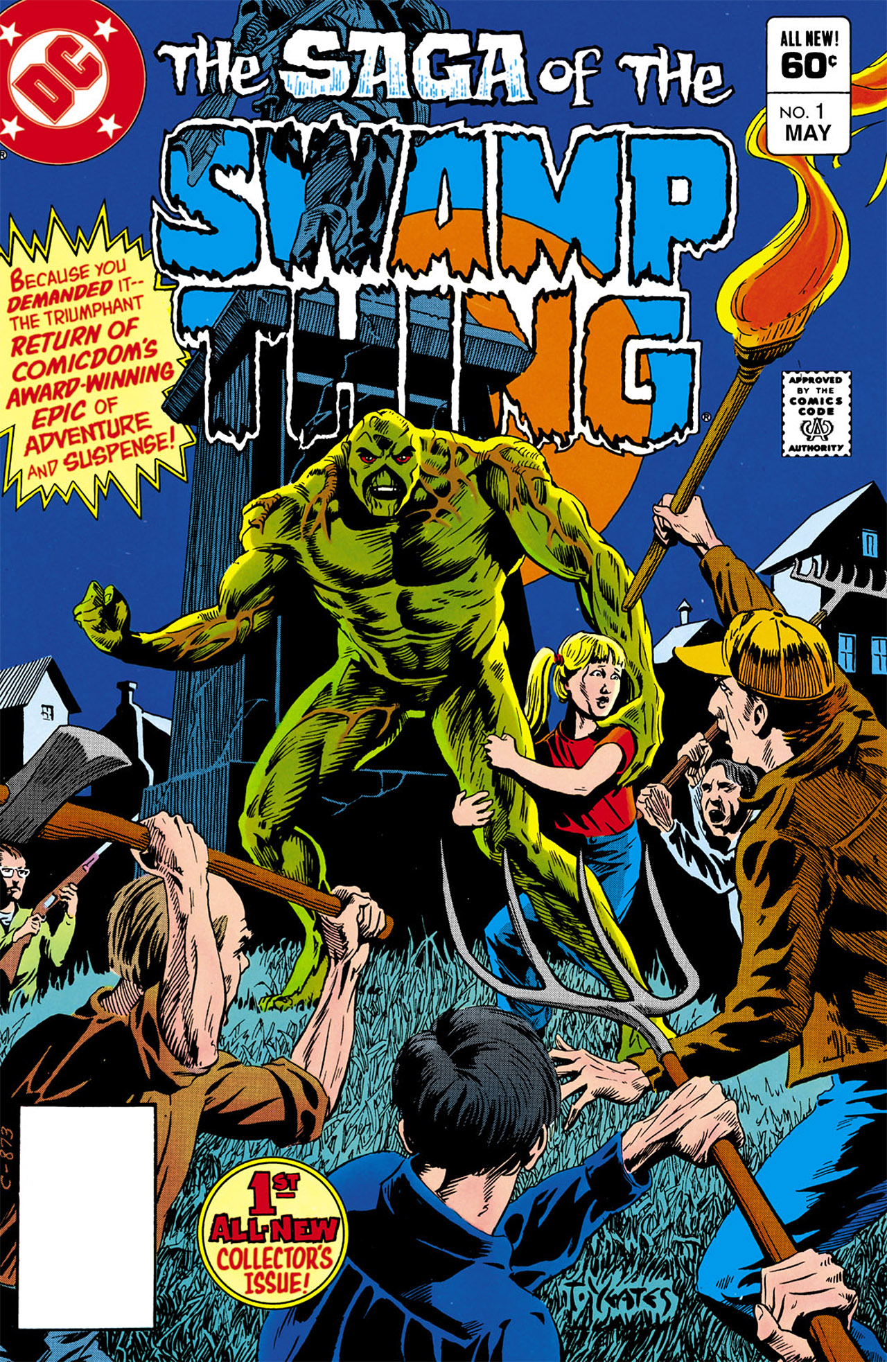 Read online Swamp Thing (1982) comic -  Issue #1 - 1
