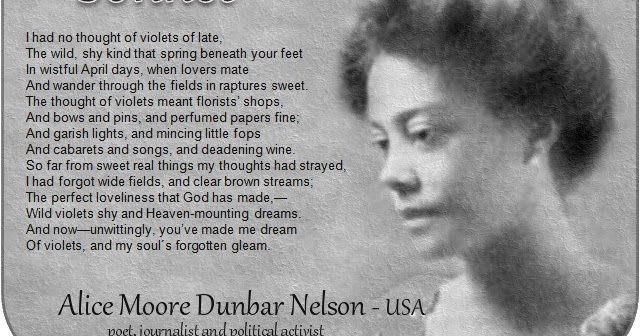 QUOTES AND CONCEPTS : ALICE MOORE DUNBAR NELSON - USA