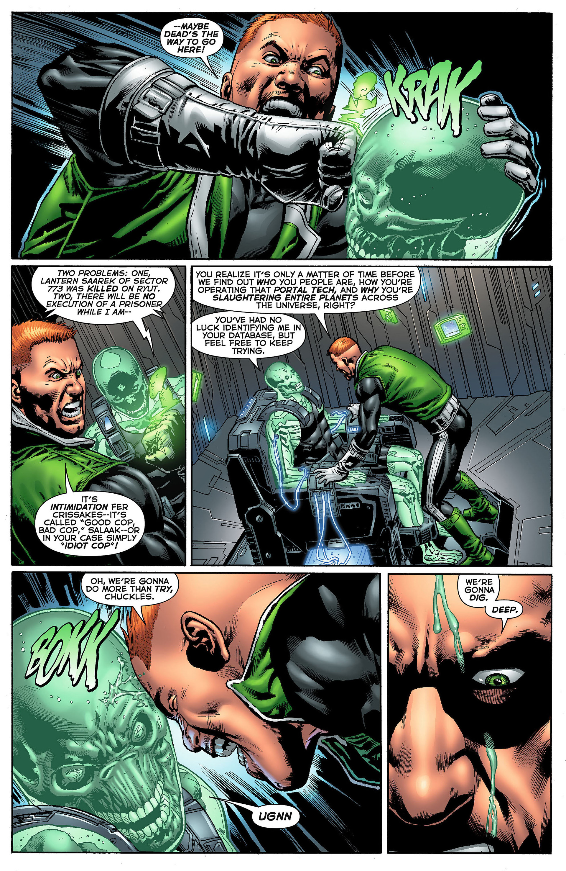 Read online Green Lantern Corps (2011) comic -  Issue #4 - 10