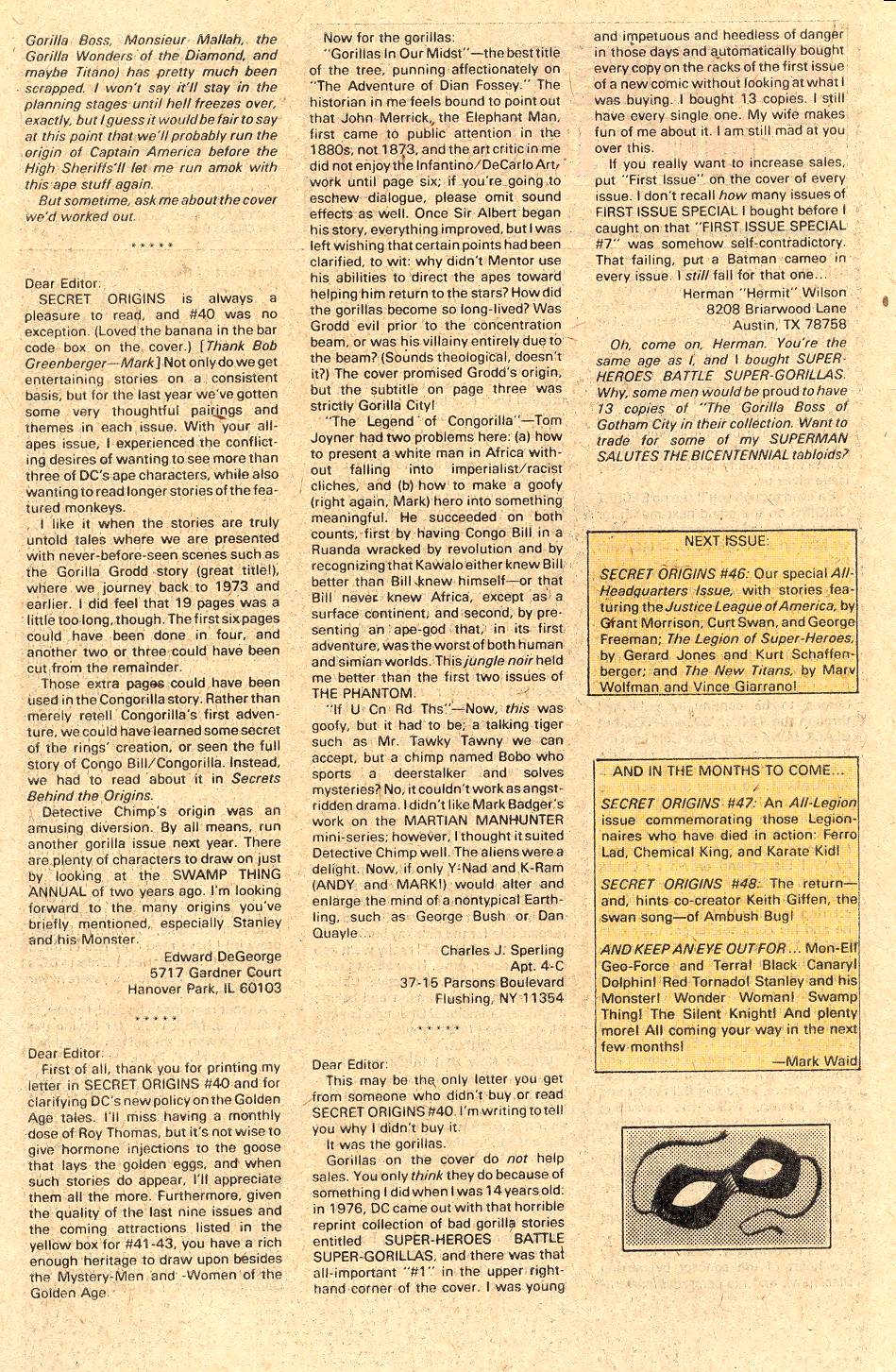 Secret Origins (1986) Issue #45 #50 - English 42