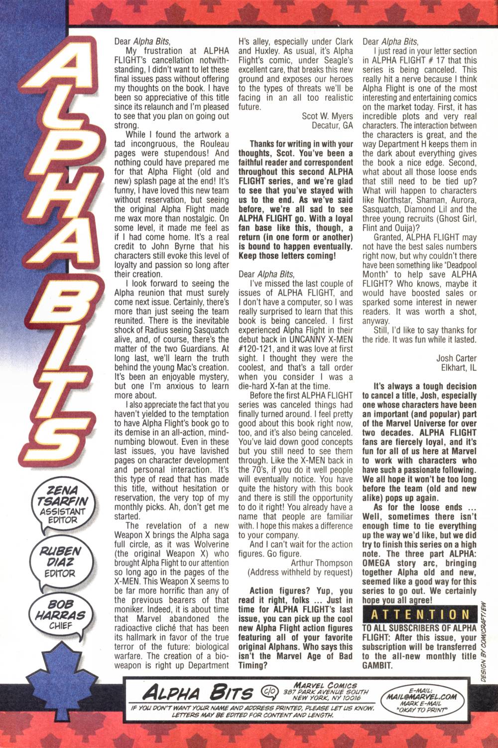 Read online Alpha Flight (1997) comic -  Issue #20 - 24