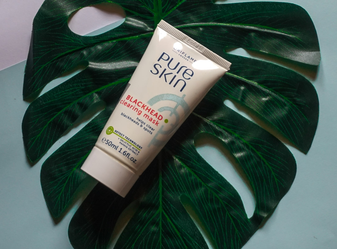 (Review) Oriflame Pure Skin Blackhead Clearing Mask Kotakwarna