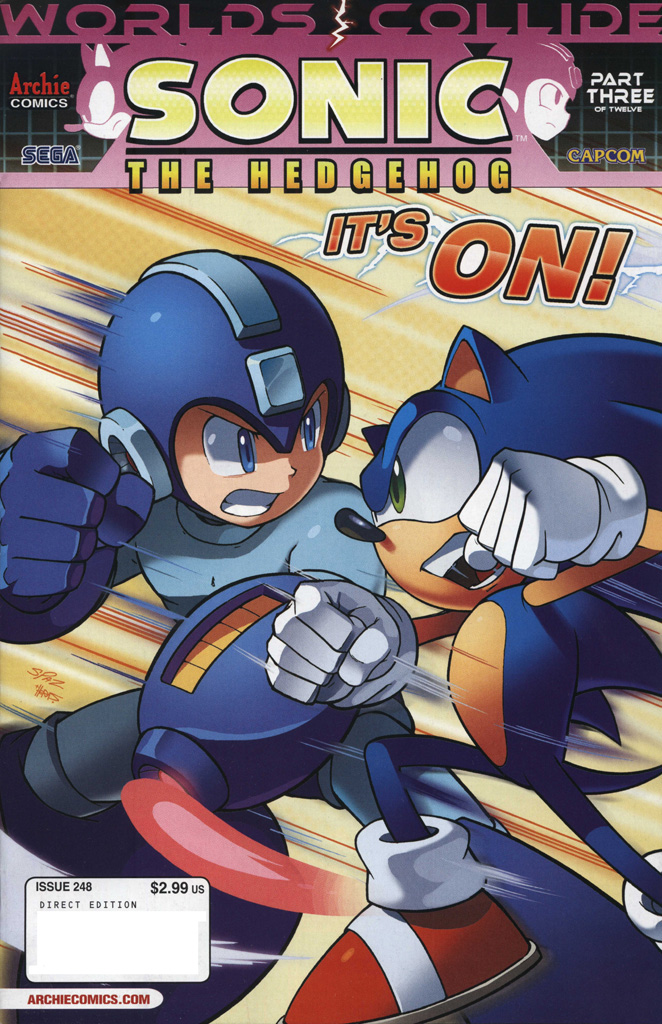 Read online Sonic The Hedgehog comic -  Issue #248 - 1