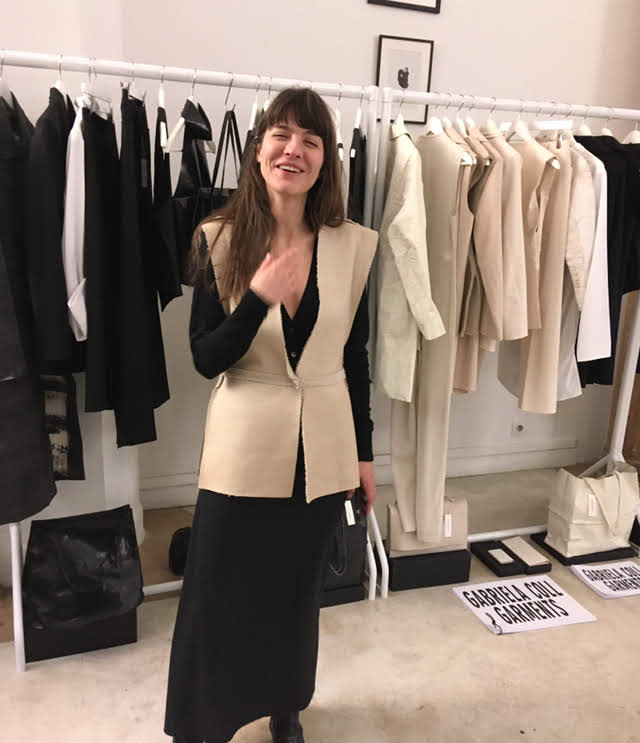 gabriela coll garments silk zipper skirt | vrealitybolivia.com