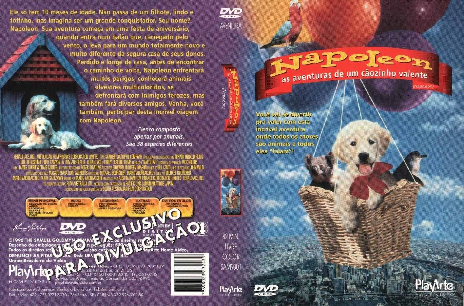 Napoleon As Aventuras de um Cãozinho
