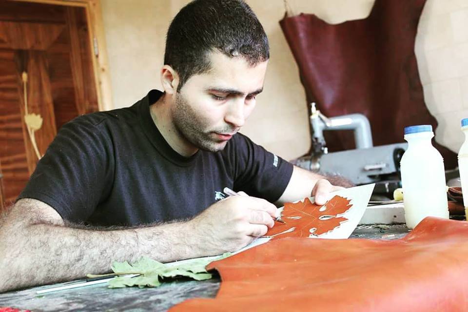 leather shop, palestine