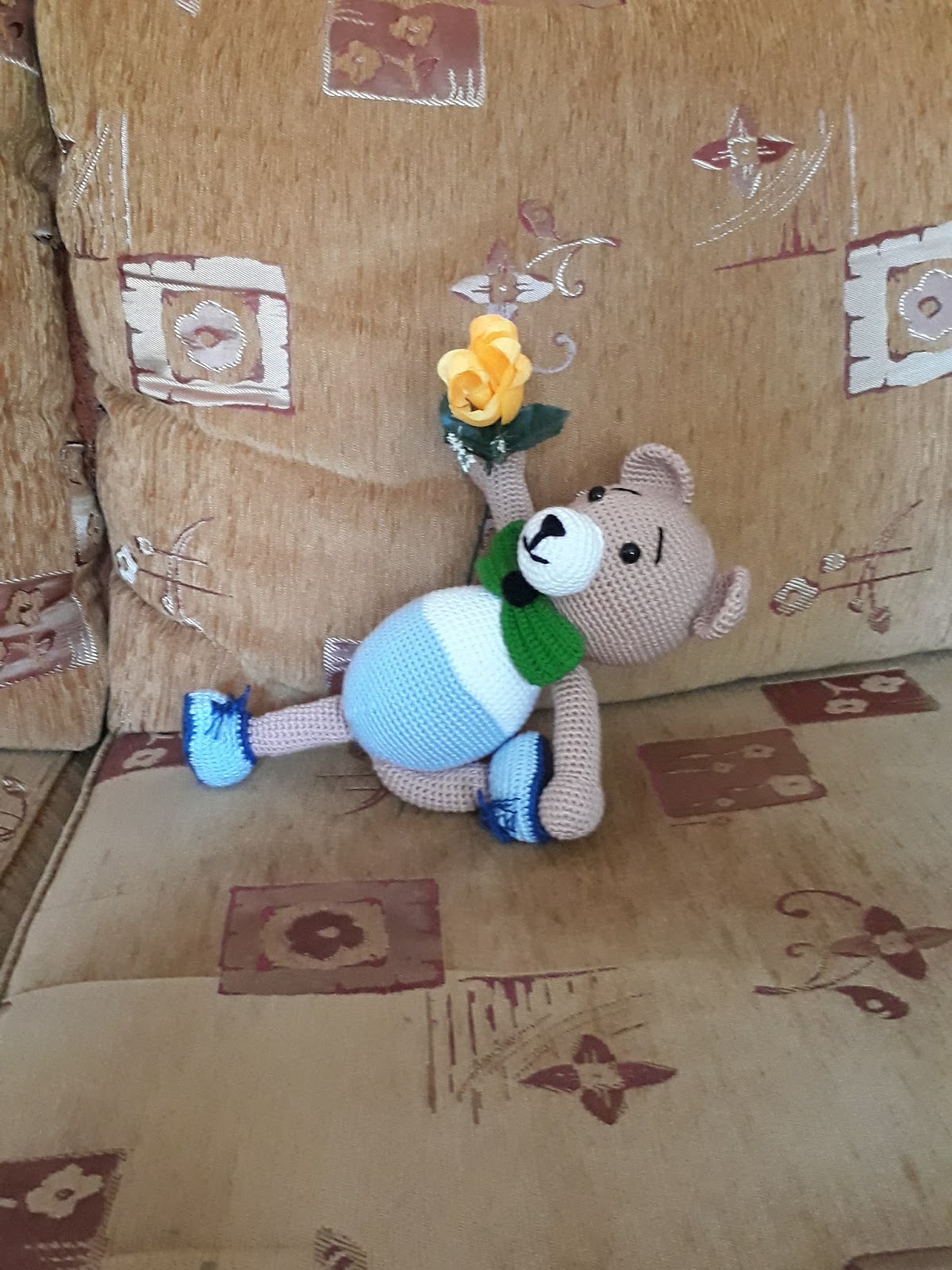 Amigurumi Sevimli Ayı Yapılışı Amigurumi Sevimli Ayı Yapılışı