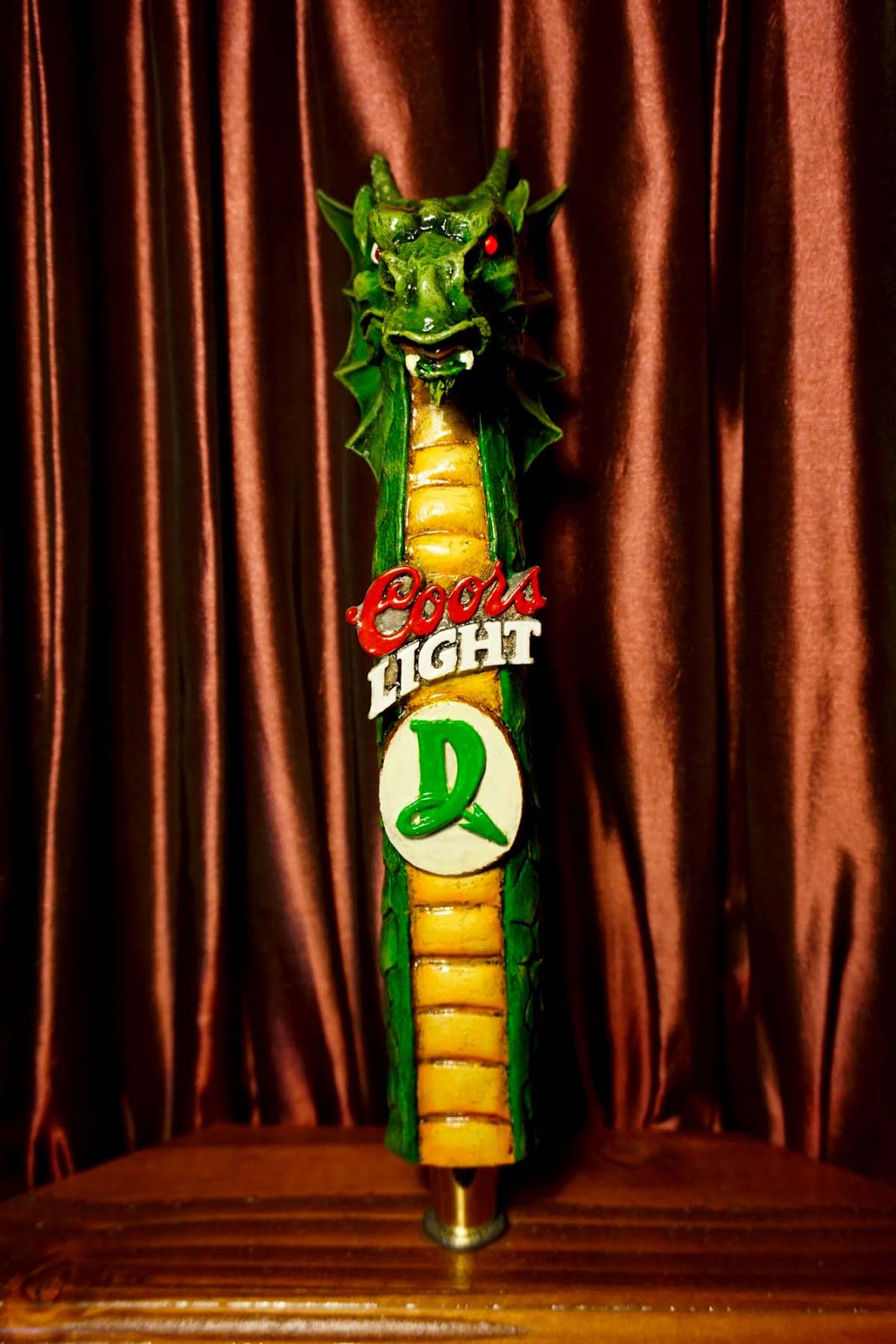 Tap Handle 580 Coors Dayton Dragon