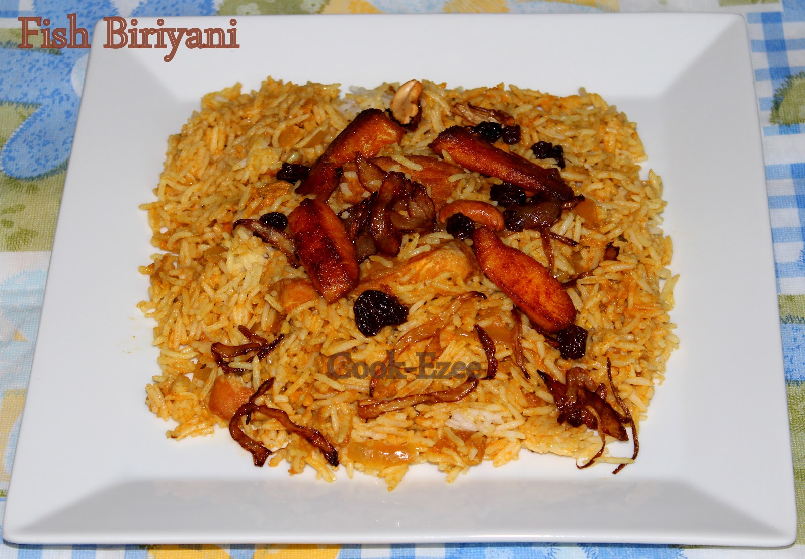 COOKEZEE Fish Biriyani With Tilapia Fish Fillet