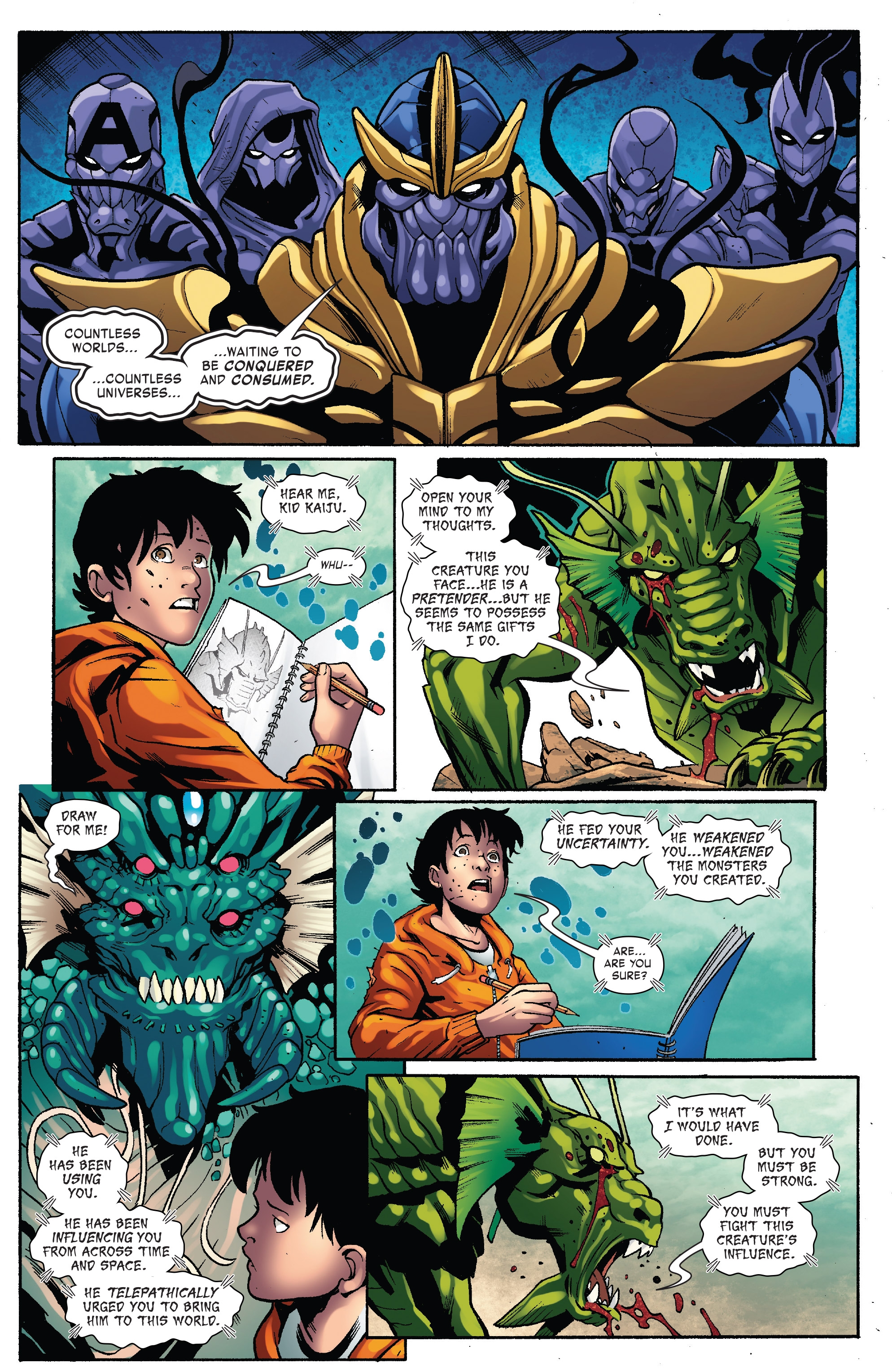 Read online Monsters Unleashed II comic -  Issue #8 - 11