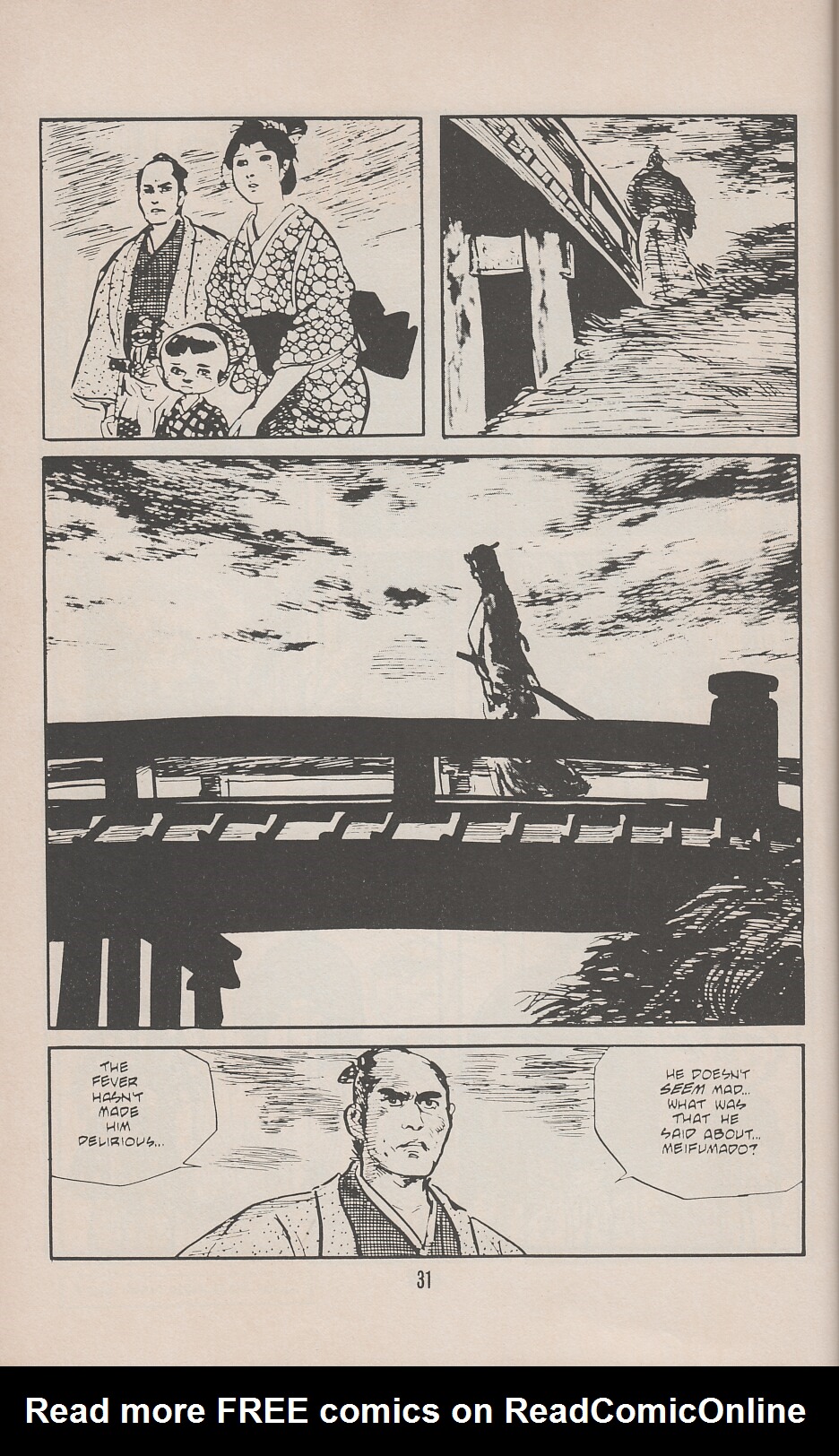Read online Lone Wolf and Cub comic -  Issue #21 - 34