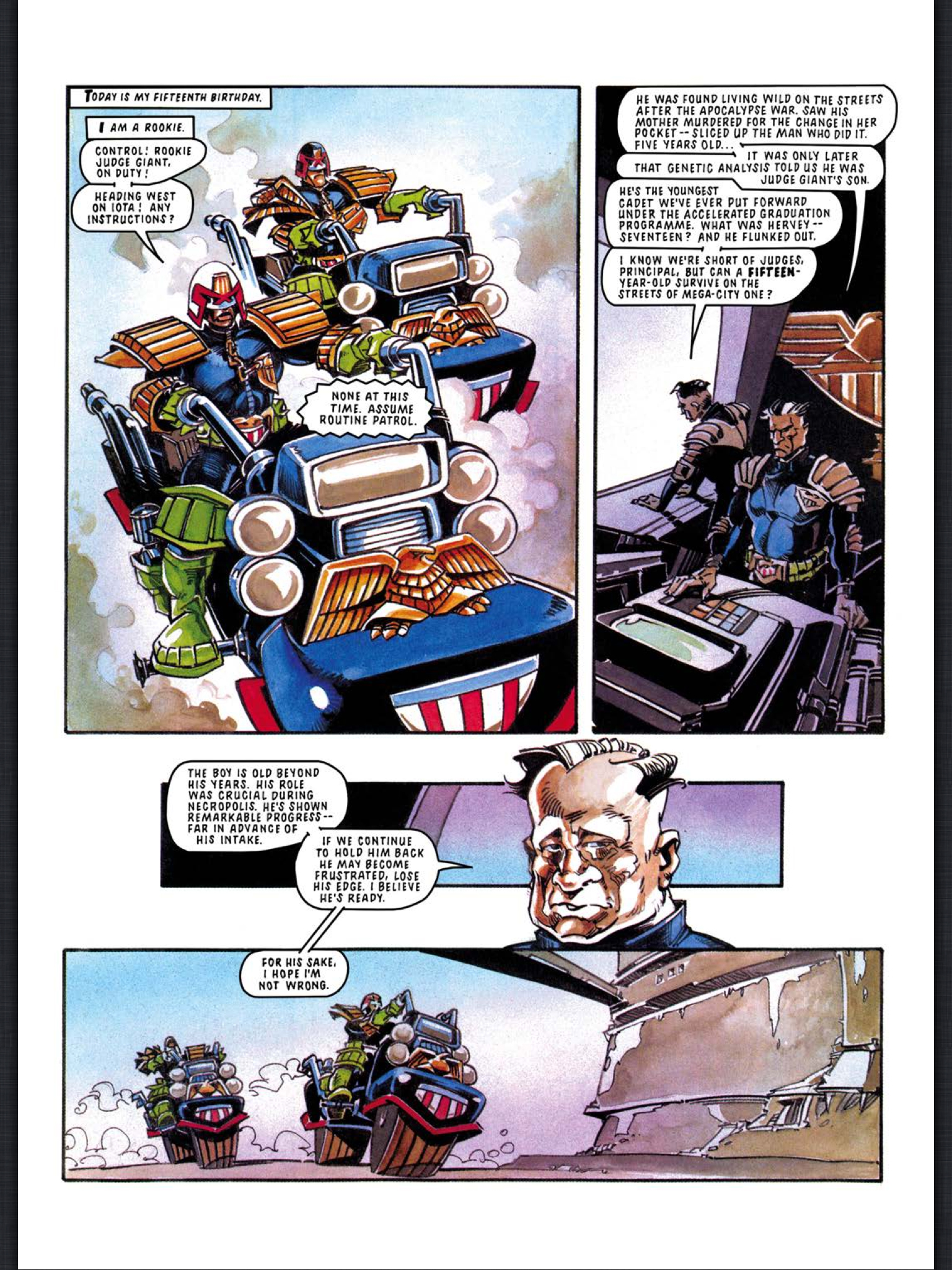 Read online Judge Dredd: The Complete Case Files comic -  Issue # TPB 20 - 258