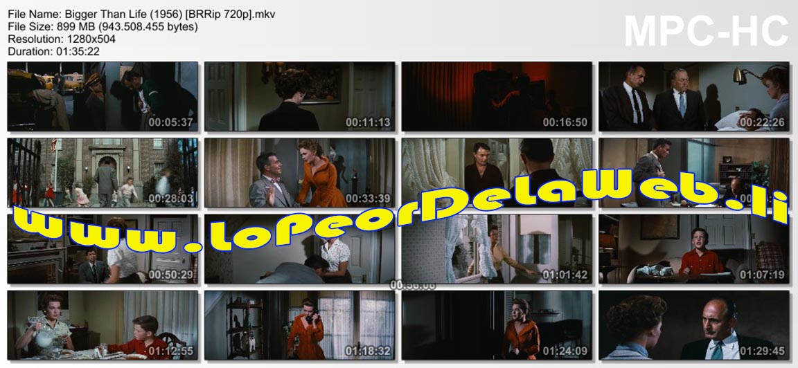 Más Poderoso Que La Vida (1959 / Bigger Than Life)