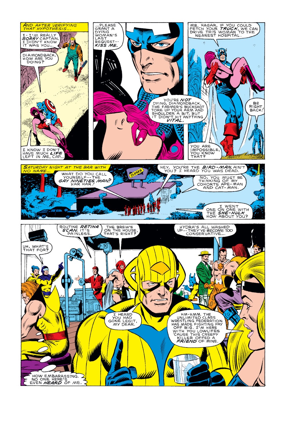 Read online Captain America (1968) comic -  Issue #319 - 20