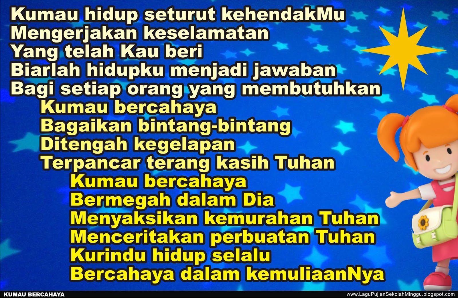 Lirik Lagu Rohani Oleh Karena Kemurahan Tuhan Belajar