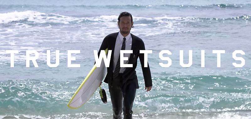 Gentlemen es wird gesurft - Die 'True Wetsuits' von Quicksilver