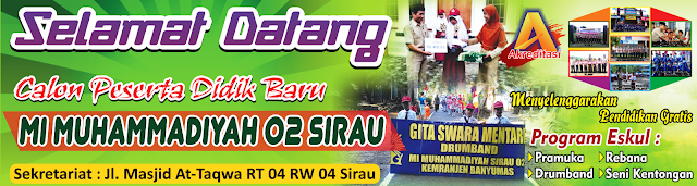 Desain Spanduk Banner PPDB Terbaru 2019/2020 Percetakan