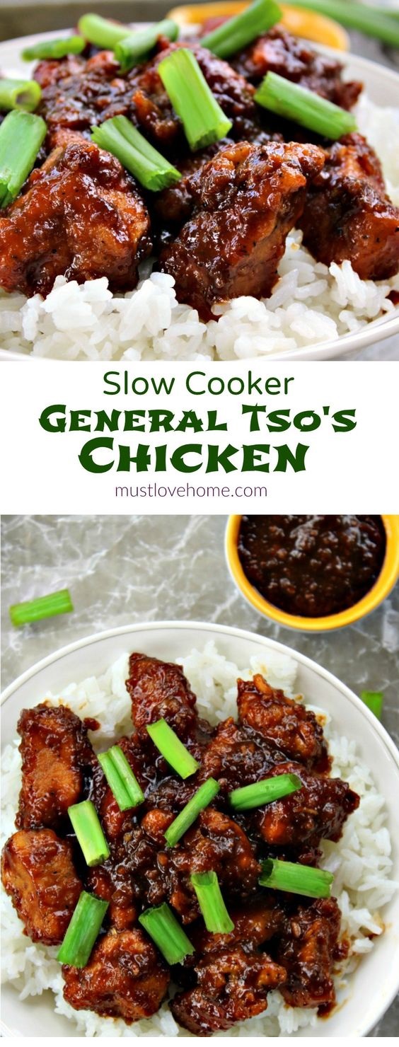 Slow Cooker General Tso’s Chicken