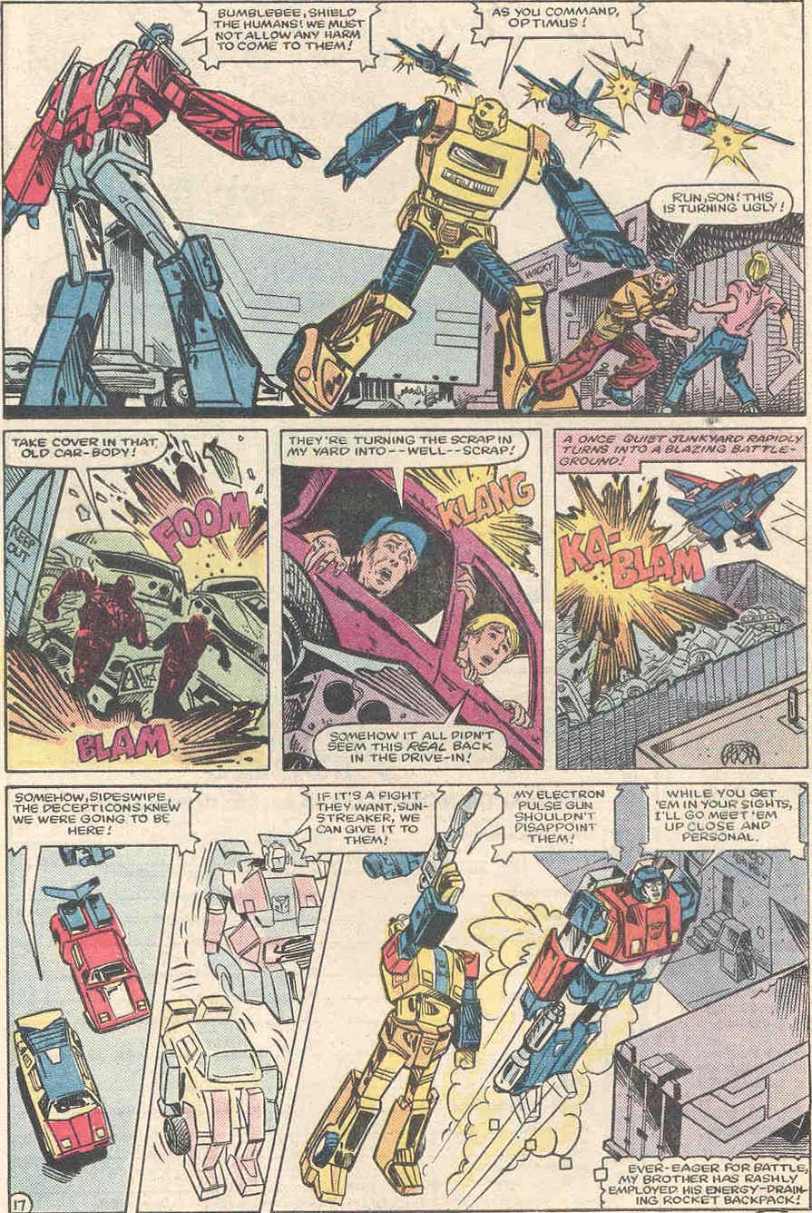 Read online The Transformers (1984) comic -  Issue #2 - 18