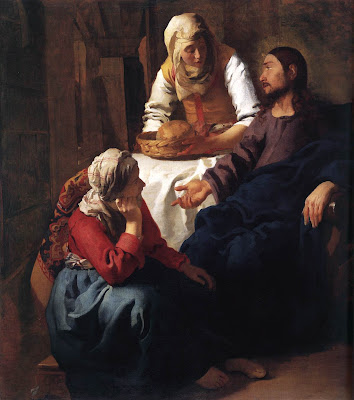  Vermeer Jesus painting 
